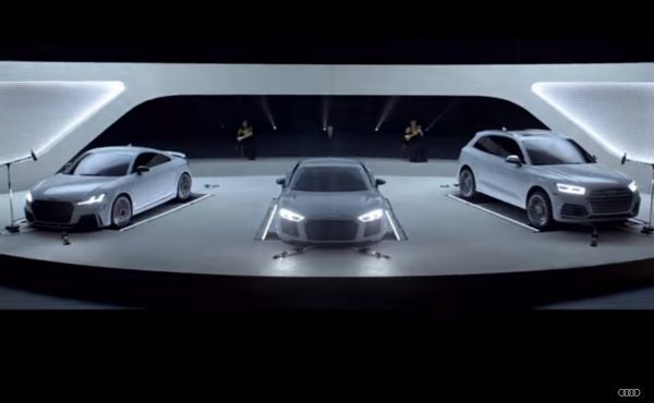 Автомобили Audi сыграли двигателями саундтрек «Звёздного Пути»