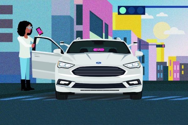Ford и Lyft выведут на улицы беспилотные такси