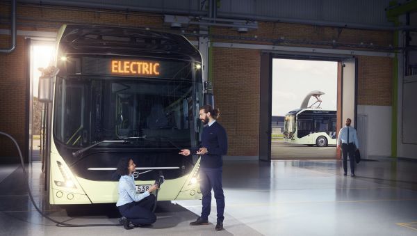 Volvo представила полностью электрический автобус 7900 Electric